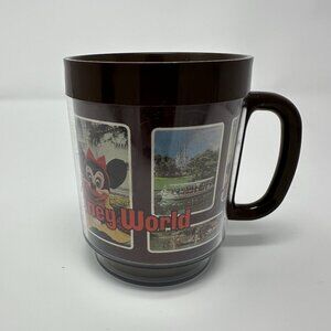 Vintage 1981 Walt Disney‎ World Plastic Souvenir Mug